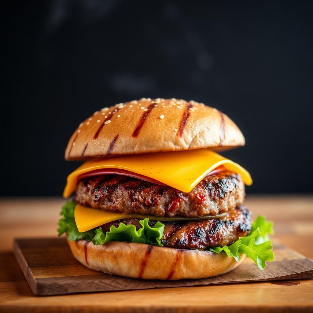 Beef Patty Burger