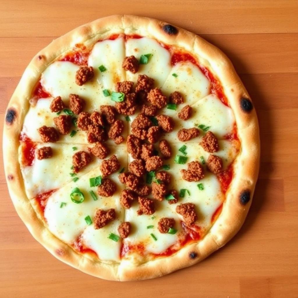 Seekh Kabab Crust Pizza